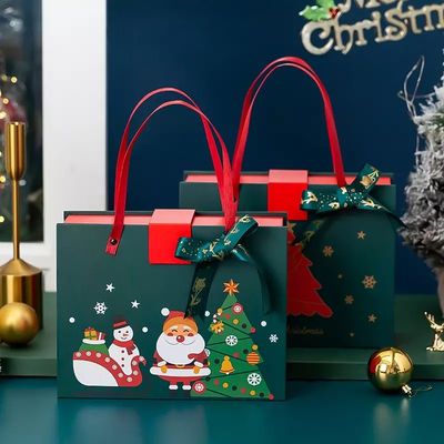 L'iso dei contenitori di regalo del cartone di Natale di PMS la scatola di Natale ondulata di carta patinata