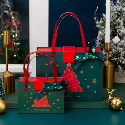 L'iso dei contenitori di regalo del cartone di Natale di PMS la scatola di Natale ondulata di carta patinata