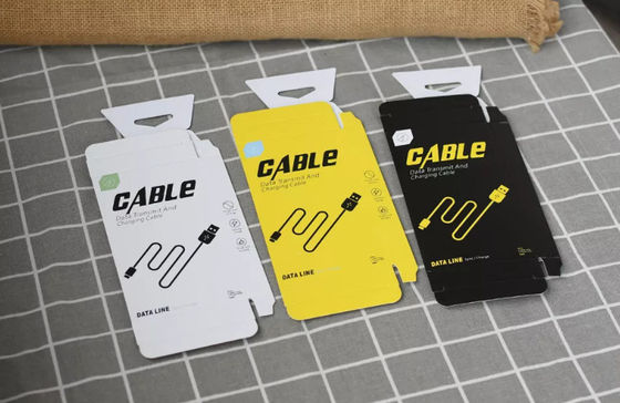 Contenitori di imballaggio di elettronica di CMYK che imprimono derrate alimentari Logo Printed Cardboard Boxes