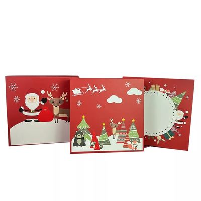 Certificazione delle scatole di spedizione ISO9001 FSC dell'ornamento di Natale del cartone