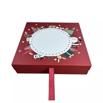 Certificazione delle scatole di spedizione ISO9001 FSC dell'ornamento di Natale del cartone