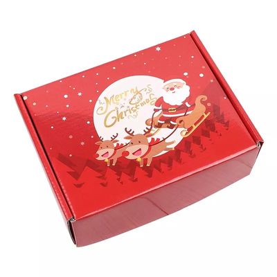 Advent Calendar Christmas Cardboard Gift inscatola la stampa di goffratura
