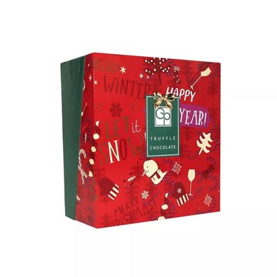 Natale decorativo di stampa su ordinazione Eve Box dei contenitori di regalo del cartone di Natale
