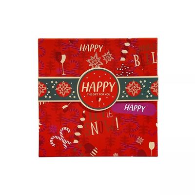 Natale decorativo di stampa su ordinazione Eve Box dei contenitori di regalo del cartone di Natale