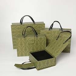 Forma rettangolare riciclabile di iso di Art Paper Square Wine Box