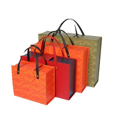 Forma rettangolare riciclabile di iso di Art Paper Square Wine Box