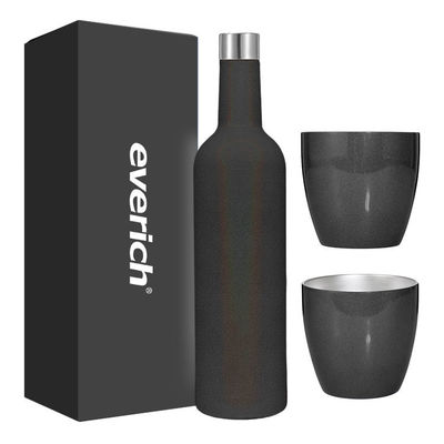 Set di bicchieri da vino in scatola da 500 ml Sublimazione isolata in acciaio inossidabile