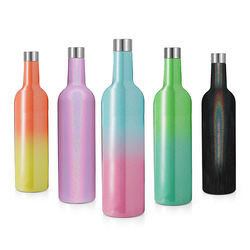 Set di bicchieri da vino in scatola da 500 ml Sublimazione isolata in acciaio inossidabile