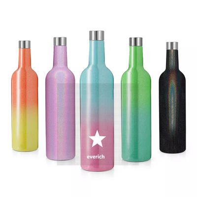 Set di bicchieri da vino in scatola da 500 ml Sublimazione isolata in acciaio inossidabile