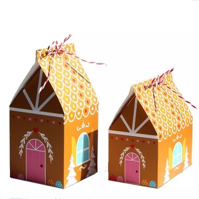 La Camera modella i contenitori di regalo di Natale per il cartone eliminabile di Candy