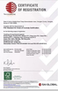 Porcellana miraf trading limited Certificazioni